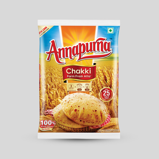 Annapurna Atta | Chakki Atta | Farm Fresh | 5KG