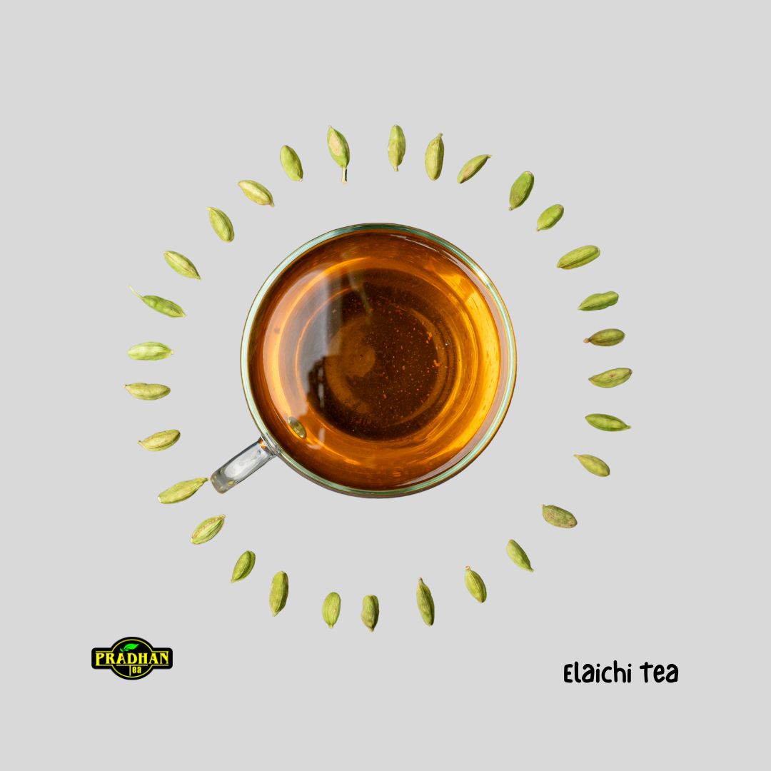 Elaichi Tea | 250GM | Pradhan Tea | Hand Blended Cardamom Tea