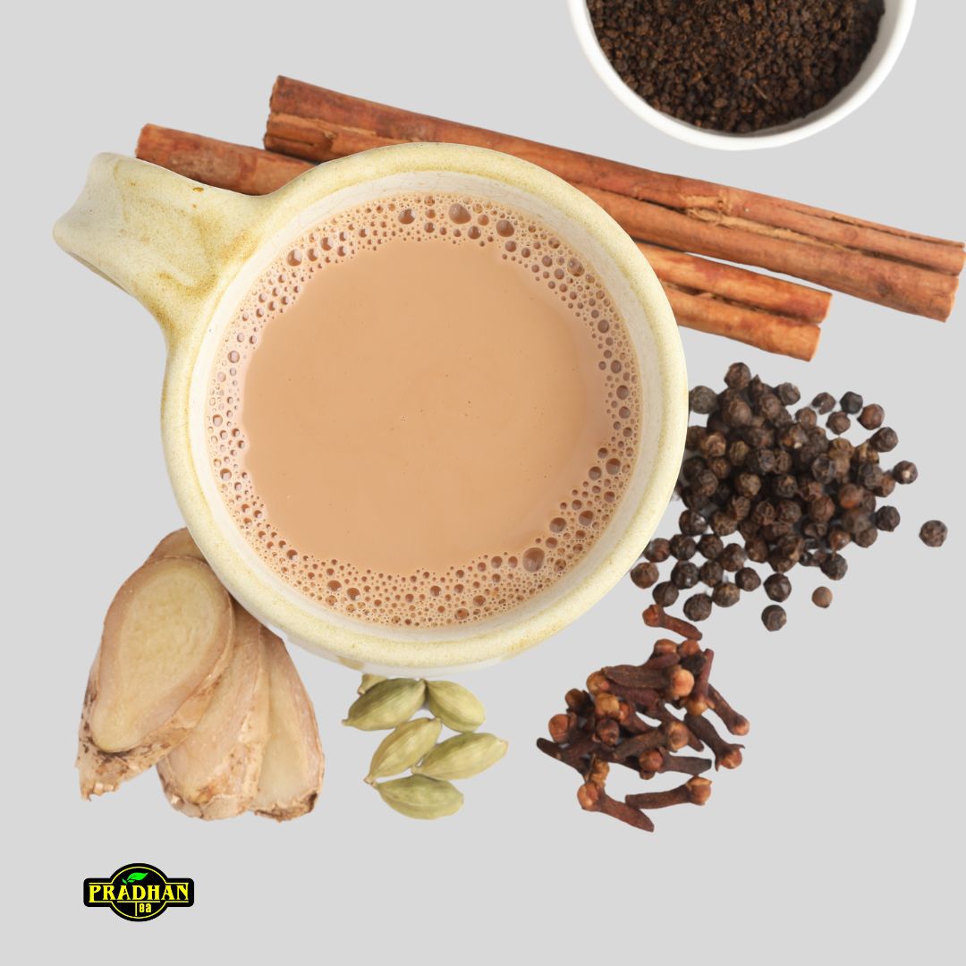 Masala Tea | 250GM | Pradhan Tea | Hand Blended Indian Spices Tea