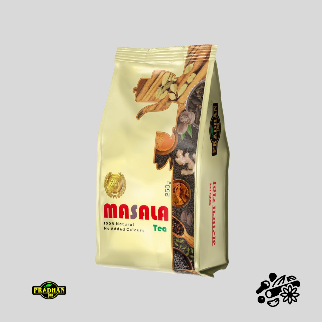 Masala Tea | 250GM | Pradhan Tea | Hand Blended Indian Spices Tea